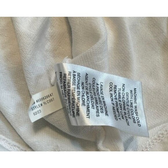 Travis Mathew Shirt Womens Size Large Cloud Terry V-neck Top Stretch Soft Comfy - Picture 6 of 8